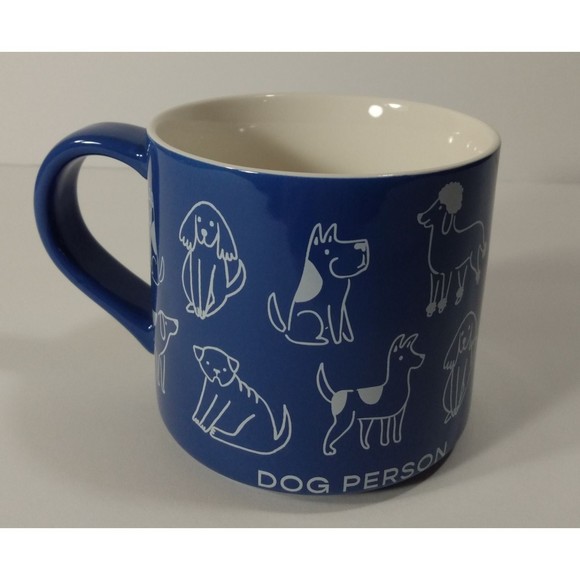 DOG PERSON MUG | Large 16 Ounce Stoneware | Whimsical | Free USA Shipping - Picture 2 of 7